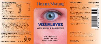 Higher Nature Visualeyes - food supplement