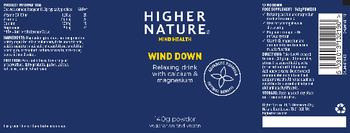 Higher Nature Wind Down - food supplement