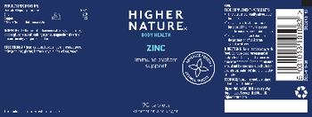 Higher Nature Zinc - food supplement