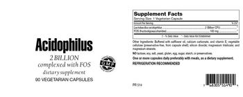Highland Laboratories Acidophilus - supplement