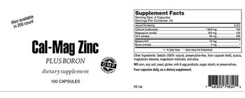 Highland Laboratories Cal-Mag Zinc - supplement