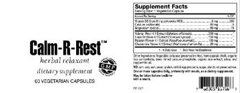 Highland Laboratories Calm-R-Rest - supplement