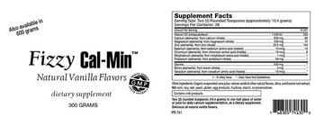 Highland Laboratories Fizzy Cal-Min Natural Vanilla Flavors - supplement