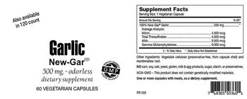Highland Laboratories Garlic 500 mg - supplement
