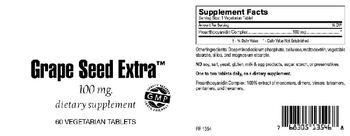 Highland Laboratories Grape Seed Extra 100 mg - supplement