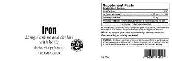 Highland Laboratories Iron 25 mg - supplement