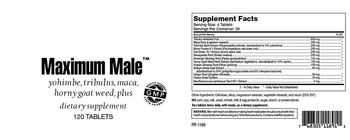 Highland Laboratories Maximum Male - supplement