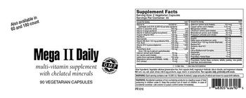 Highland Laboratories Mega II Daily - multivitamin supplement with chelated minerals