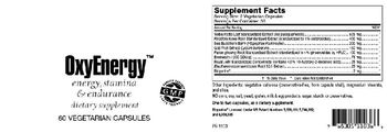 Highland Laboratories OxyEnergy - supplement