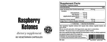 Highland Laboratories Raspberry Ketones - supplement