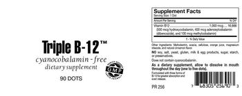Highland Laboratories Triple B-12 - supplement