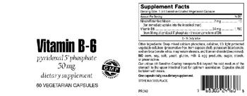 Highland Laboratories Vitamin B-6 50 mg - supplement