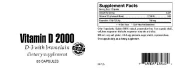 Highland Laboratories Vitamin D 2000 - supplement