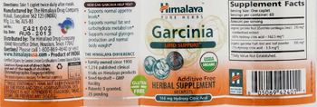 Himalaya Garcinia Lipid Support - herbal supplement