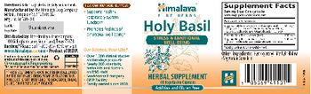 Himalaya Holy Basil - herbal supplement