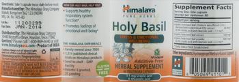 Himalaya Holy Basil - herbal supplement