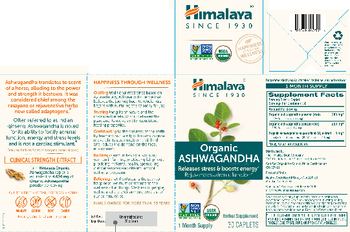 Himalaya Organic Ashwagandha - herbal supplement