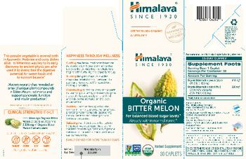 Himalaya Organic Bitter Melon - herbal supplement