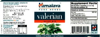 Himalaya Valerian - herbal supplement