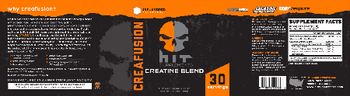 HIT Supplements Creafusion Creatine Blend Unflavored - supplement
