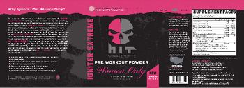HIT Supplements Igniter Extreme Women Only Sweet Grapefruit - supplement
