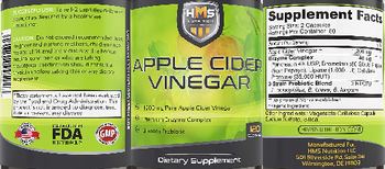 HMS Nutrition Heart Mind Soul Apple Cider Vinegar 1,200 mg - supplement