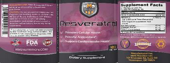 HMS Nutrition Heart Mind Soul Resveratrol - supplement