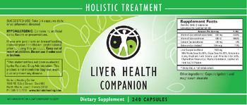 Holistic Healing Center Liver Health Companion - supplement