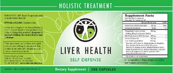 Holistic Healing Center Liver Health Self Defense - supplement