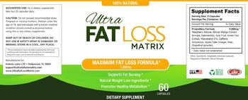 Holistic Labs Ltd. Ultra Fat Loss Matrix - supplement