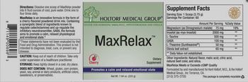 Holtorf Medical Group MaxRelax Cherry - supplement