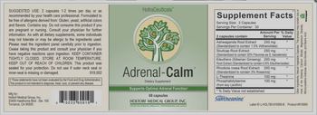 HoltraCeuticals Adrenal-Calm - supplement