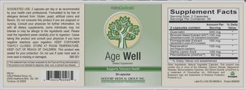HoltraCeuticals Age Well - supplement