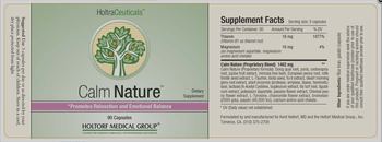 HoltraCeuticals Calm Nature - supplement