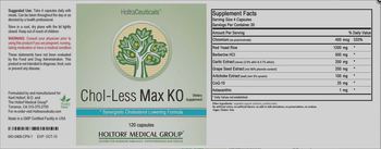 HoltraCeuticals Chol-Less Max KO - supplement