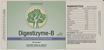 HoltraCeuticals Digestizyme-B - supplement