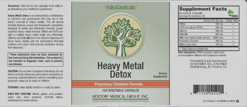 HoltraCeuticals Heavy Metal Detox - supplement
