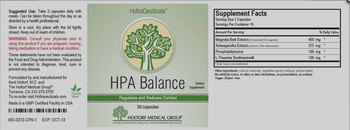 HoltraCeuticals HPA Balance - supplement