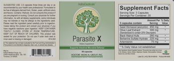 HoltraCeuticals Parasite X - supplement
