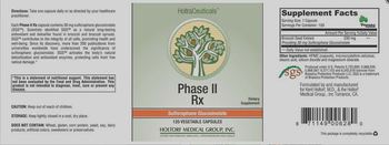 HoltraCeuticals Phase II Rx - supplement