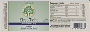 HoltraCeuticals Sleep Tight - supplement