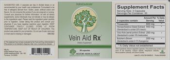HoltraCeuticals Vein Aid Rx - supplement