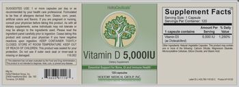 HoltraCeuticals Vitamin D 5,000 IU - supplement
