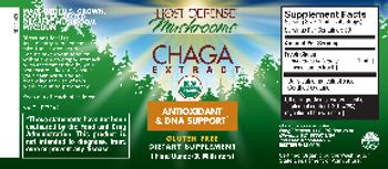 Host Defense Mushrooms Chaga Extract - supplement