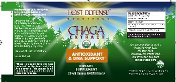 Host Defense Mushrooms Chaga Extract - supplement