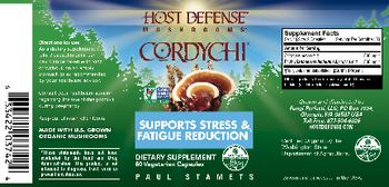 Host Defense Mushrooms Cordychi - supplement