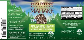 Host Defense Mushrooms Maitake - supplement