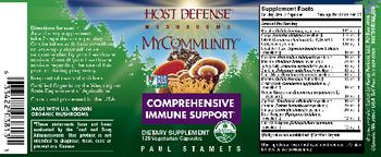 Host Defense Mushrooms MyCommunity - supplement