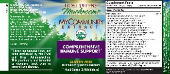 Host Defense Mushrooms MyCommunity Extract - supplement