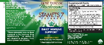 Host Defense Mushrooms Stamets 7 Extracts - supplement